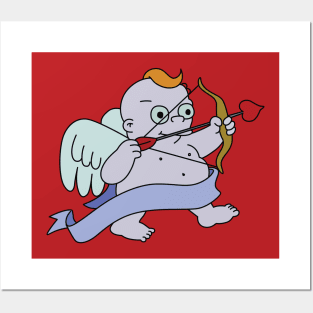 Valentine Cupid Posters and Art